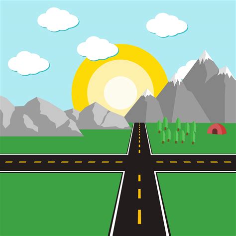 Highway Road Vector 168454 Vector Art at Vecteezy