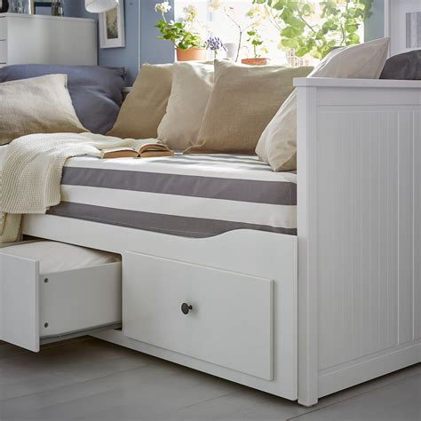 HEMNES Daybed frame with 3 drawers, white, Twin - IKEA