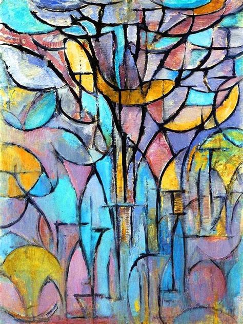 Trees by Piet Mondrian