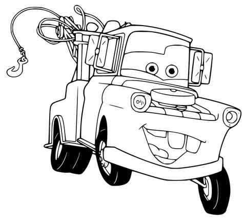 Mater Coloring Pages - Free Printable Coloring Pages for Kids