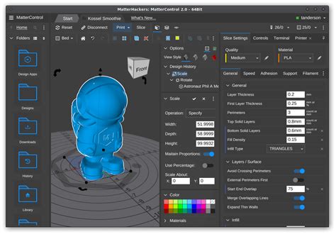 Download MatterControl 3D Printing Software For PC To Organize Design