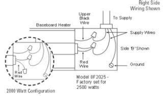 Dimplex Electric Baseboard Heater Wiring Diagram - Wiring Diagram