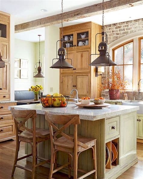 35 Rustic Farmhouse Kitchen Design Ideas 5bacab5ecb9ea | Country ...