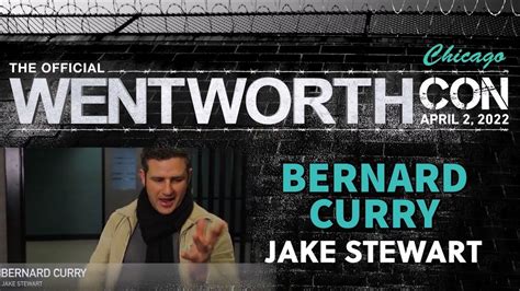 Wentworth Con Bernard Curry (Jake Stewart) Intro, Chicago 2022 - YouTube