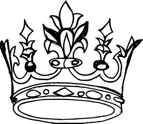 6 Crown Drawing (PNG Transparent) | OnlyGFX.com