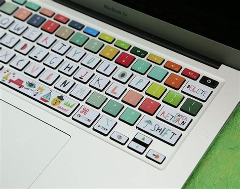 Cut Skins Keyboard Stickers Laptop MacBook Keyboard Decal MacBook Air ...