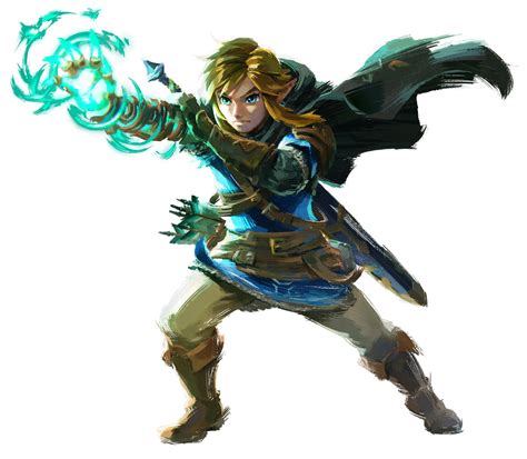 Link Ultrahand Ability Artwork - The Legend of Zelda: Tears of the ...