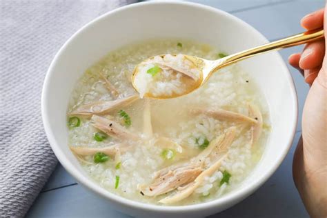 Chao Ga (Vietnamese Chicken Rice Porridge) - A Peachy Plate