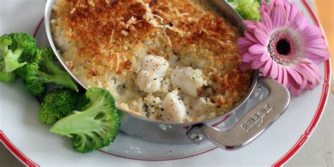 Baked Bay Scallops With Lemon Garlic Cream | Oregonian Recipes