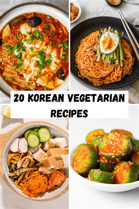 20 Best Korean Vegetarian Recipes - The Odehlicious