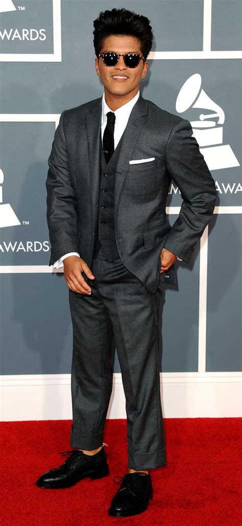 Bruno Mars at the 2012 Grammy Awards | Red Carpet 24/7: What Stars Are ...