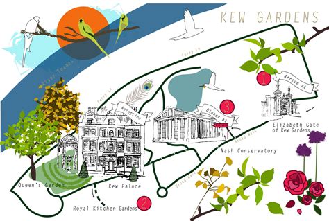 Kew Gardens Elizabeth Gate Map | Fasci Garden