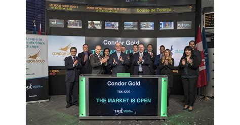 Condor Gold plc Opens the Market