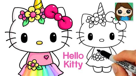 How To Draw A Cute Hello Kitty