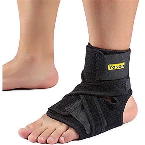 Yosoo Compression Ankle Support Latex-Free Lightweight Brace, One Size ...