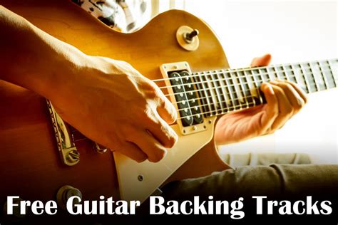 Free Guitar Backing Tracks For Lead Guitarists