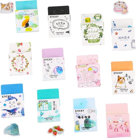 551 Pieces Kawaii Stickers Cute Mini Stationary | Ubuy India