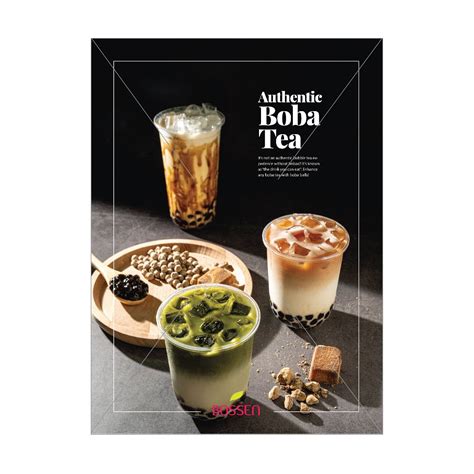 Bossen Poster - Boba Tea