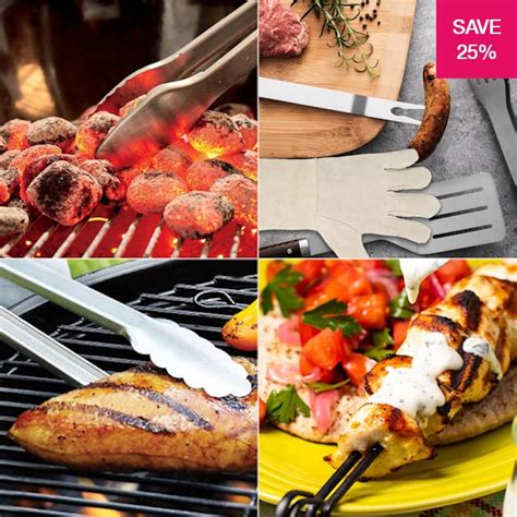 25% off on 50 Piece Braai Equipment and Accessories Set