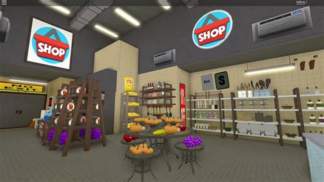 Bloxburg Grocery Store Ideas - Bloxburg Roblox Welcome 63k Theater ...