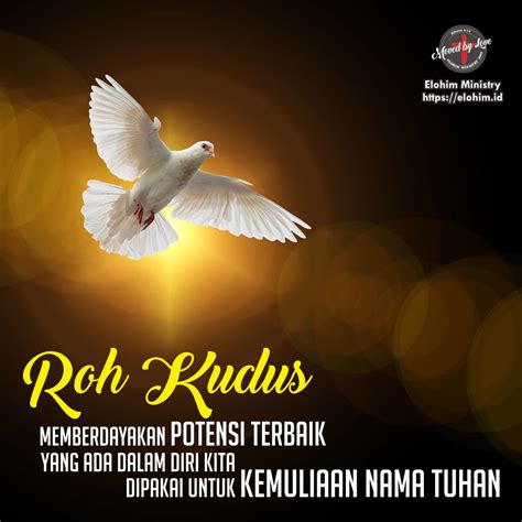 “Roh Kudus dalam Hidup Kita” – Elohim Ministry