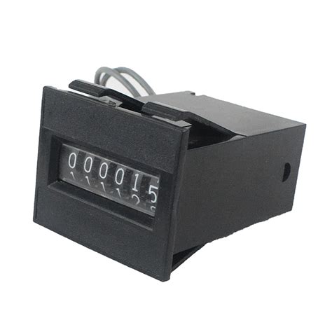 6 digits 12V mechanical coin counter meter for coin acceptore operated ...