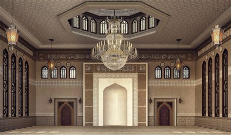 El Damam West Mosque Interior Design on Behance