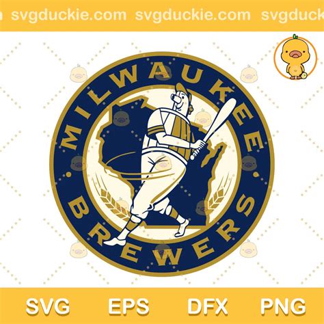 Milwaukee Brewers Vintage Logo SVG, Milwaukee Brewers