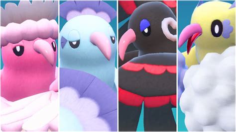 FULL ORICORIO FORMS TEAM! Shiny Oricorio Baile, Sensu, Pa'u, Pom-Pom ...