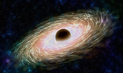 Hubble Finds Hungry Black Hole Twisting Captured Star Into Donut Shape ...