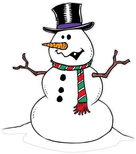 Christmas and Holiday Wall Decor Snowman Decal | Holiday wall decor ...