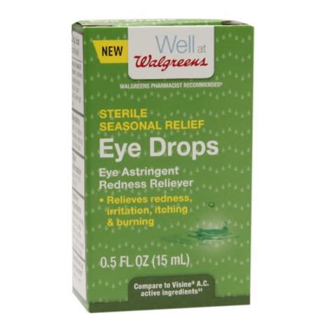 Walgreens Seasonal Relief Eye Drops, 0.5 fl oz - Pick ‘n Save