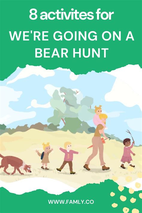 8 activities for "We’re Going on a Bear Hunt" | Bear hunt song ...