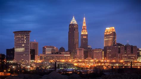 Cleveland Skyline Wallpapers - Top Free Cleveland Skyline Backgrounds ...