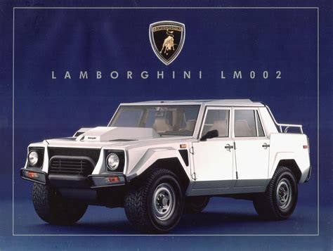 The Original High Performance SUV... Lamborghini LM002 Otherwise Known ...