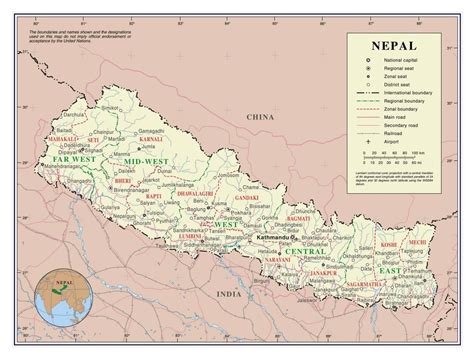 Nepal Railway Map