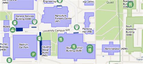 University Of Alberta Hospital Map