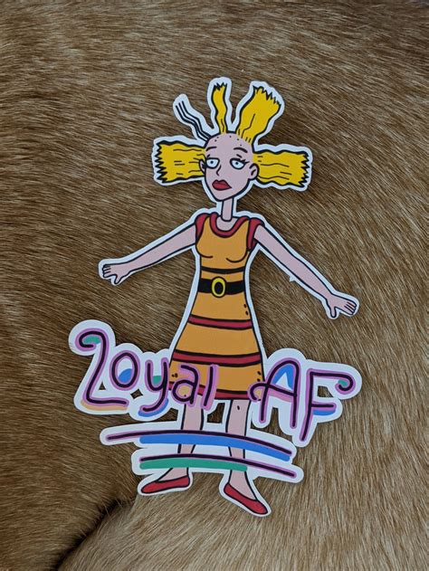 Cynthia Doll Loyal AF Sticker Angelica Pickles Cynthia Doll - Etsy