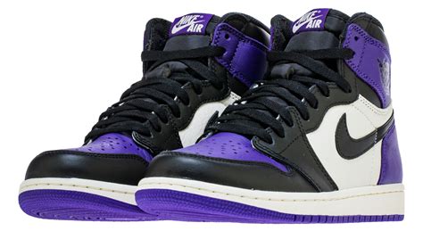 Official Images of the Air Jordan 1 'Court Purple' Reveal GS Release ...