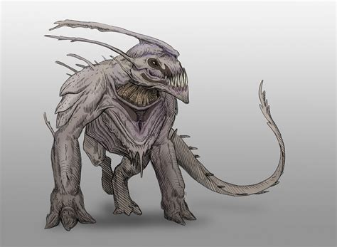 My Mutant Monster Sketch by emkaKl on DeviantArt