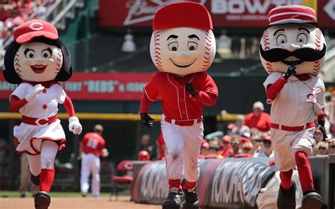 Cincinnati Reds Mascots race | Cincinnati reds, Minor league baseball ...