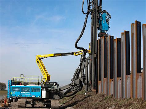 King Sheet Pile Wall Rail Embankment Stabilisation - Sheet Piling (UK) Ltd