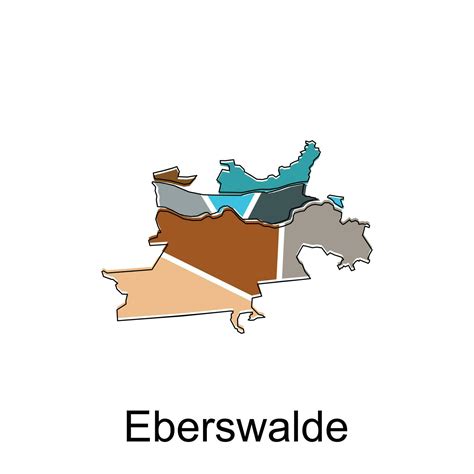 map of Eberswalde national borders, important cities, World map country ...