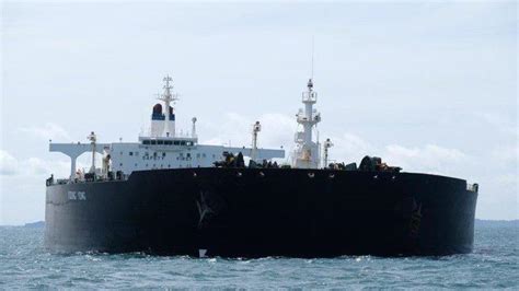 Kapal Super Tanker Kandas di Perairan Batam, Diduga Tabrak Pipa Gas ...