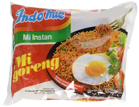 Indomie Mi Goreng Instant Noodle 3 oz - (Pack of 30) (Packaging May ...