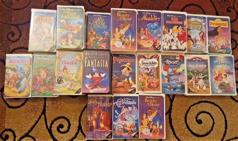 Disney Vhs Lot With Images Disney Vhs Walt Disney | Images and Photos ...