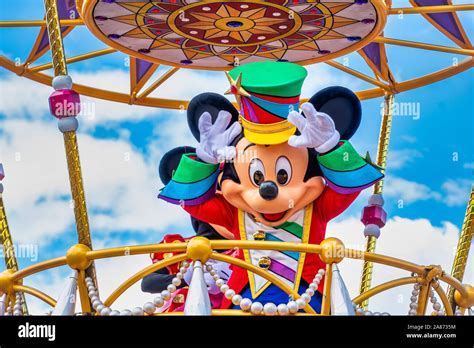 Mickey Mouse from the Festival of Fantasy Parade at the Magic Kingdom ...