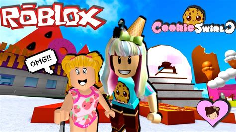 Goldie Meets Cookie Swirl C in Roblox Super Sweet Adventure! - YouTube