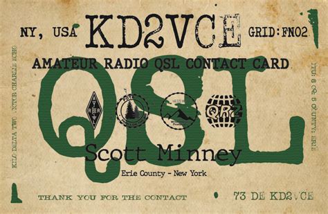 Custom Vintage QSL Cards » W1BTR