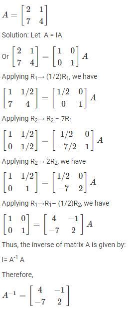 Inverse Matrix - Definition, Formulas, Steps to Find Inverse Matrix ...